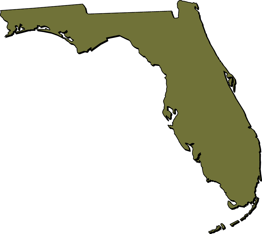 Retirement Clipart Florida Map Clipart Florida Sunshine State Clipart