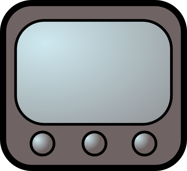 Television Clip Art At Clker Com   Vector Clip Art Online Royalty    