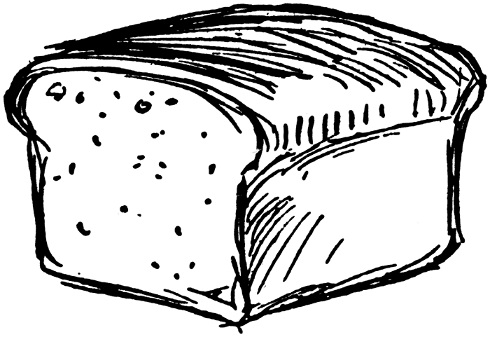 Bread Loaf Clip Art
