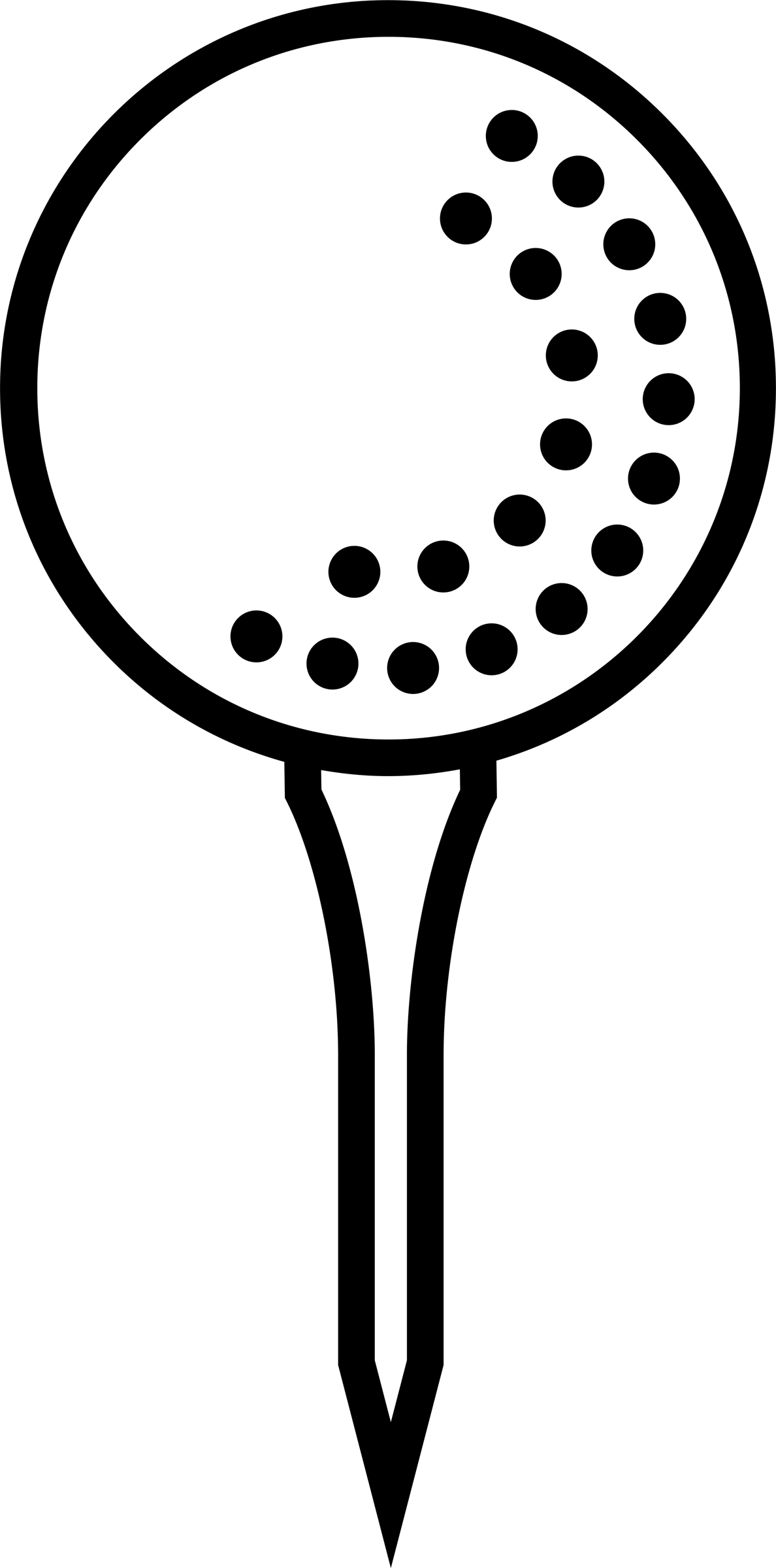 Golf Tee Clip Art