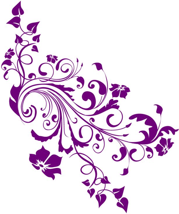 Purple Swirl Design Dszek Httrnlkli Kpek Clipart