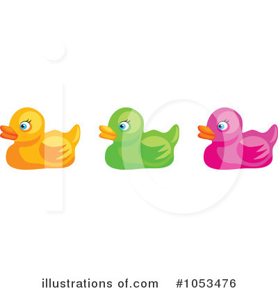 Rubber Duckies Border More Clip Art Illustrations Of