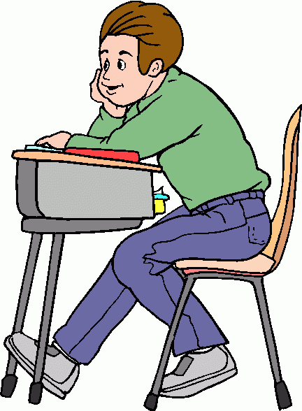 Student At Desk 2 Clipart   Student At Desk 2 Clip Art