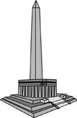Washington Monument Clipart