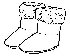 Winter Boots Clip Art Clipart