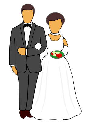 You Can Use This Bride And Groom Clip Art On Your Wedding Related