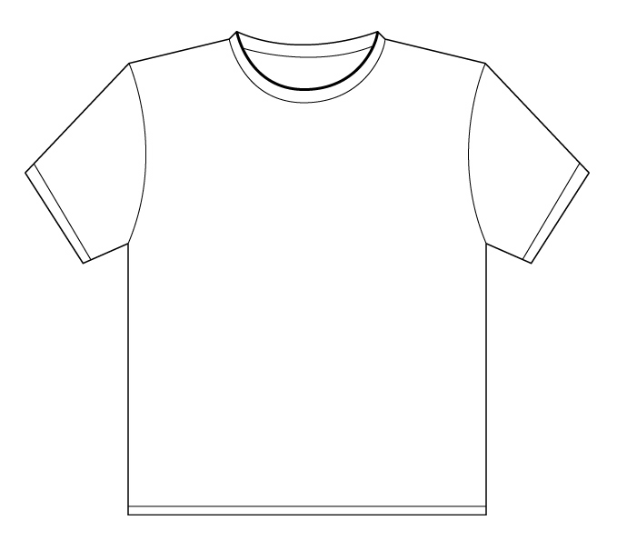 23 T Shirt Outline Printable Free Cliparts That You Can Download To