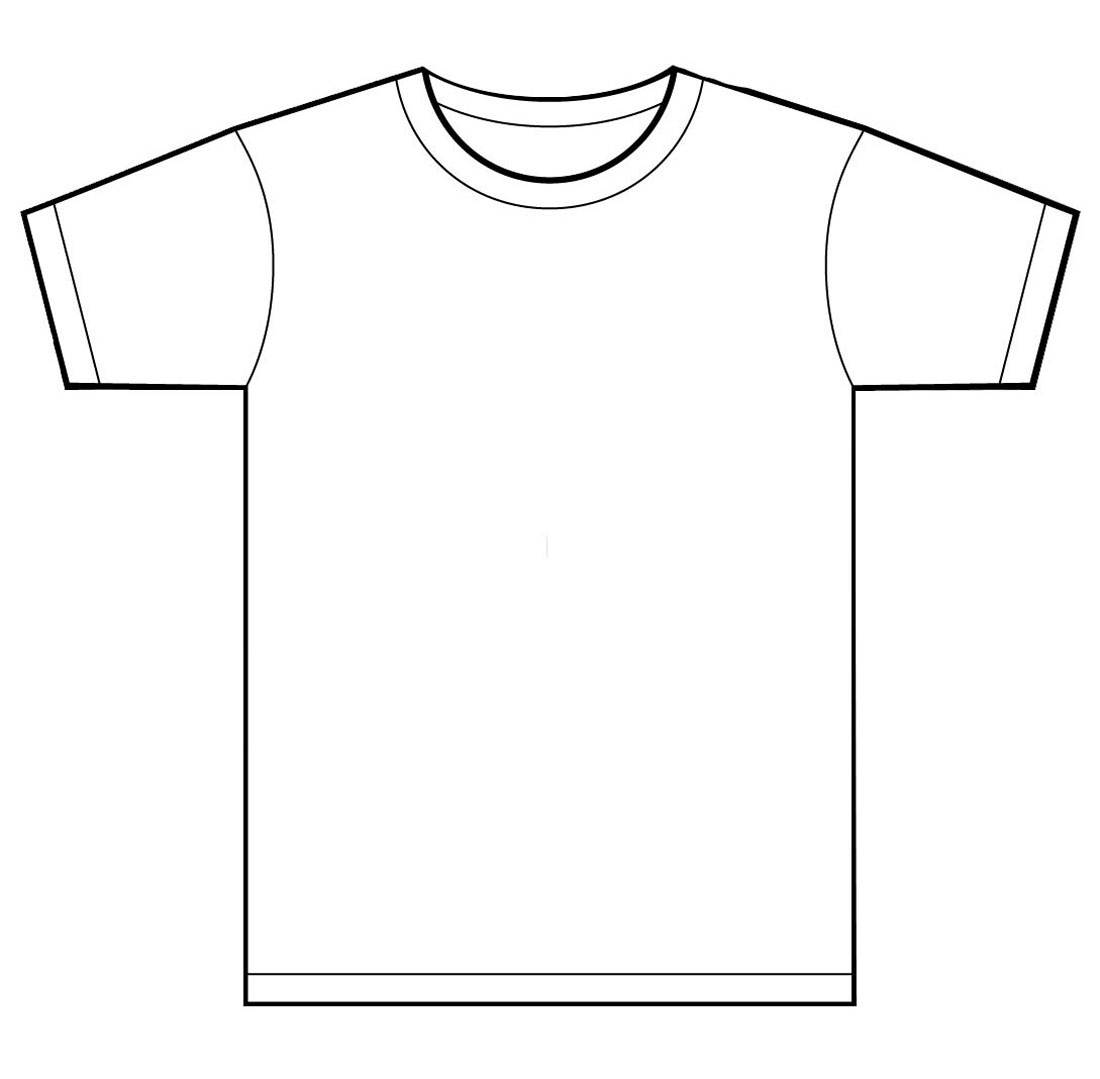 23 Tshirt Template Free Cliparts That You Can Download To You Computer