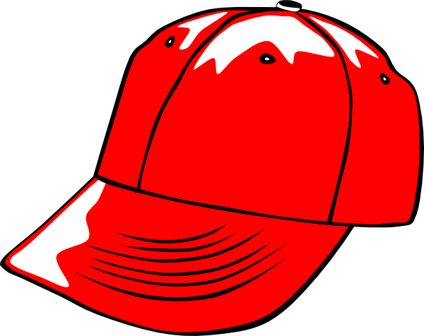 Baseball Cap Red Clip Art At Clker Com   Vector Clip Art Online
