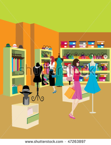 Clip Art Clothing Store Store Shop The Latest