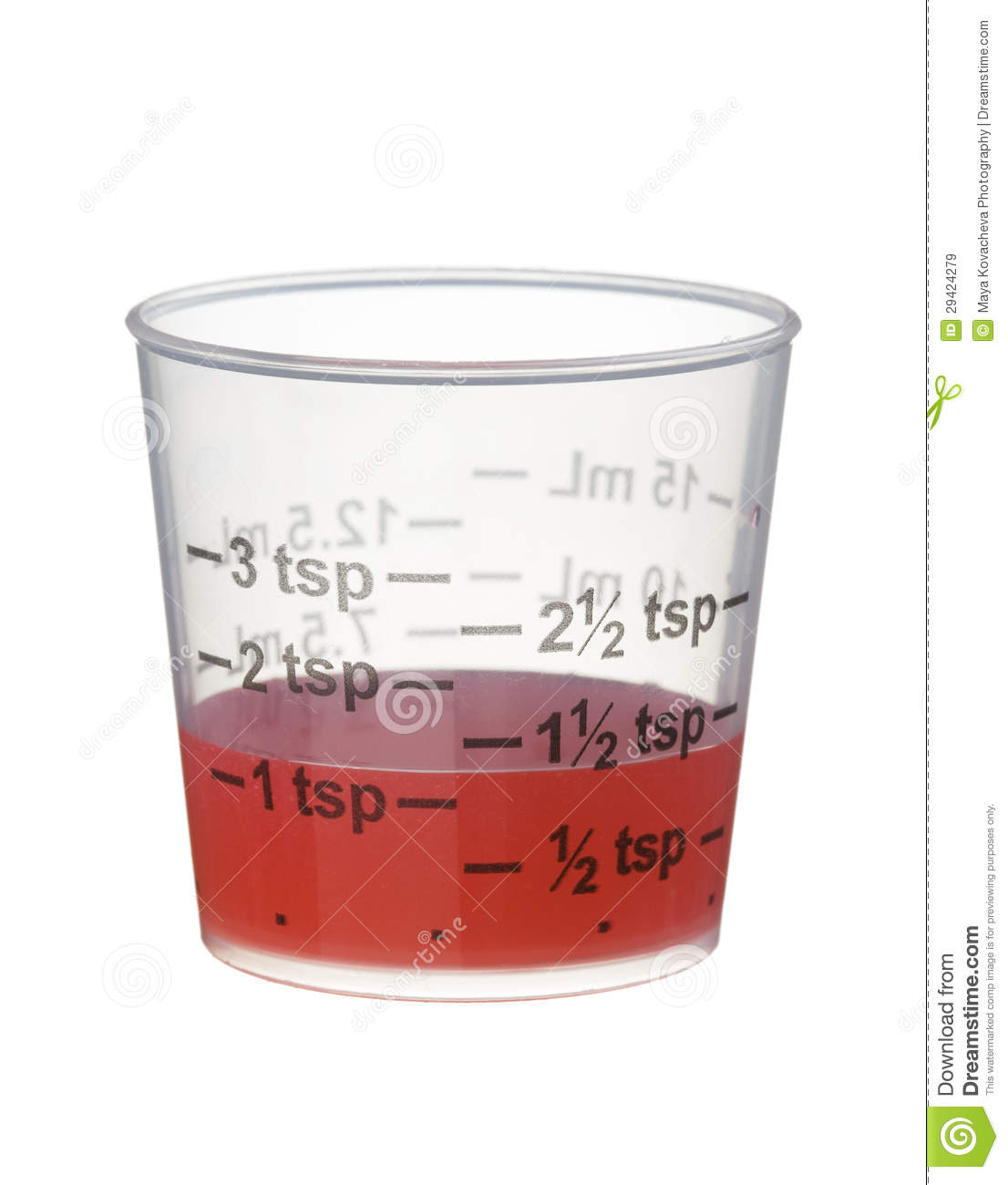 Cold Cough Syrup Medicine Measuring Cup Isolated Whit 29424279 Jpg