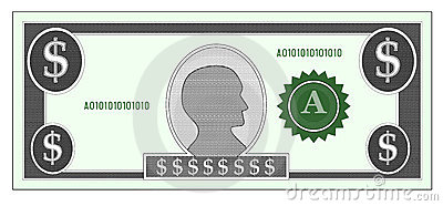 Dollar Money Bill Royalty Free Stock Photography   Image  3643737