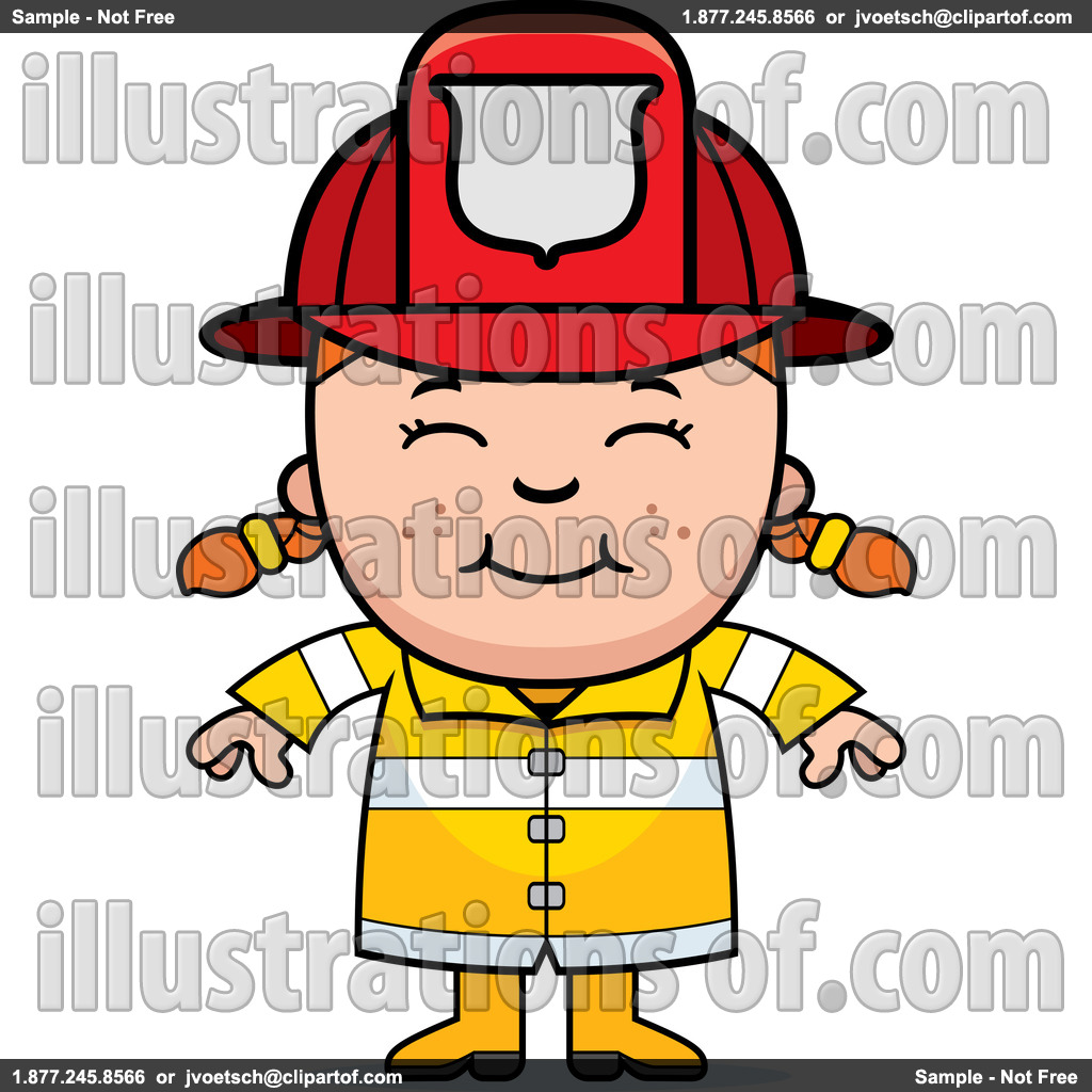 Fire Fighter Clip Art Royalty Free Rf Firefighter Clipart Illustration
