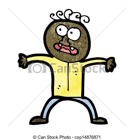 Illustration Of Cartoon Stressed Out Boy Csp14876871   Search Clipart