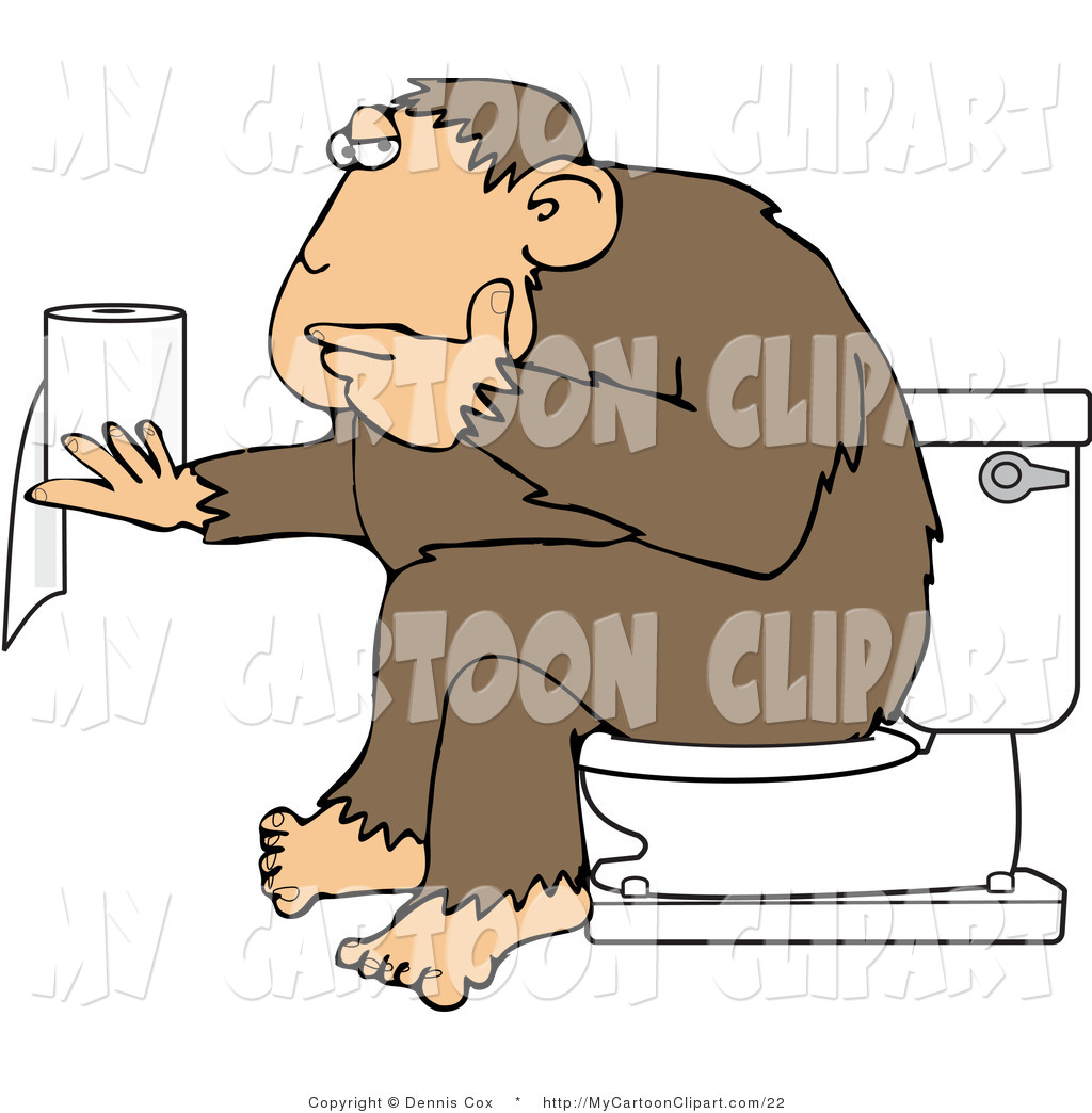 On An Toilet And Pondering Over A Roll Of Toilet Paper By Djart 22 Jpg