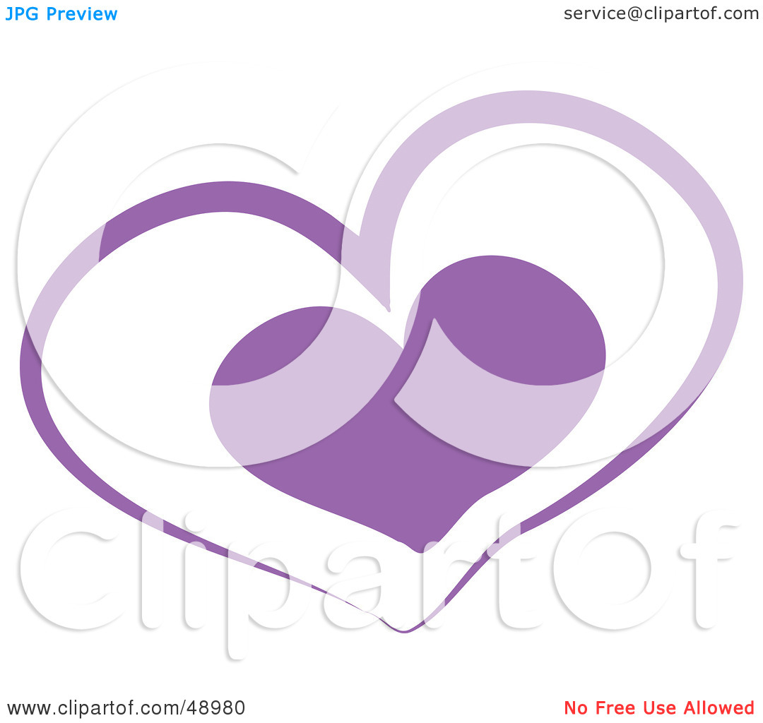 Purple Wedding Heart Clip Art   Clipart Panda Free Clipart Images