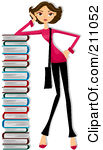 Tall Stack Of Books Clipart   Clipart Panda   Free Clipart Images