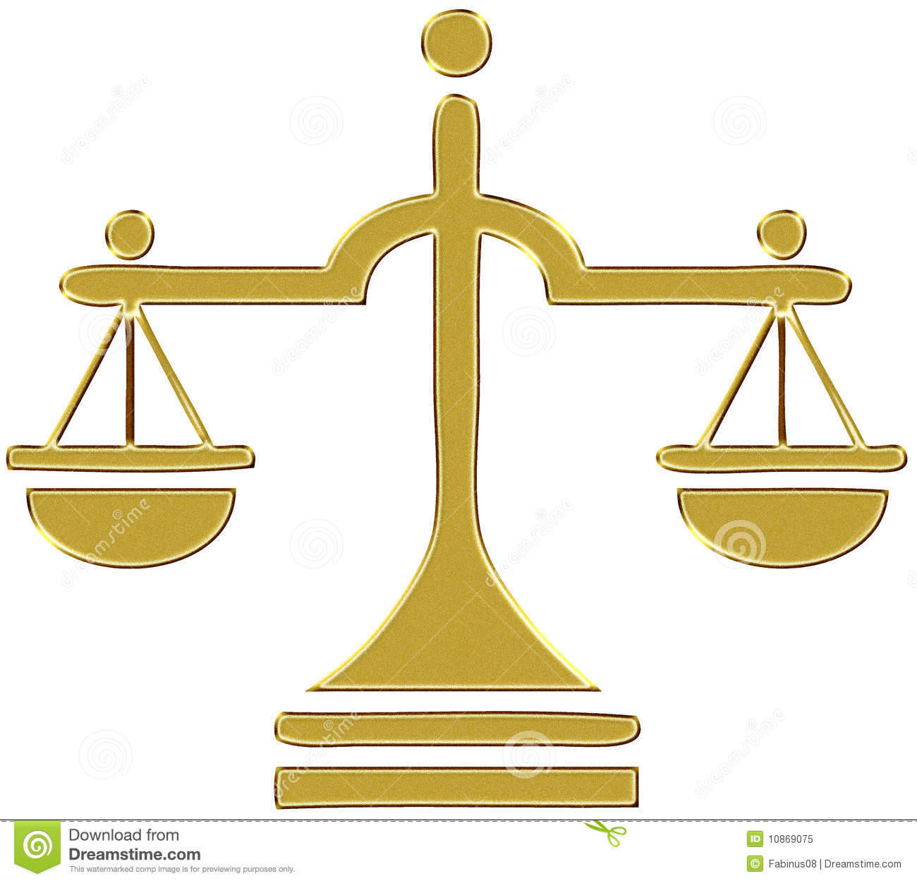 Unbalanced Justice Scales Justice Balance Scale Clipart
