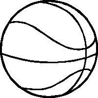 Basketball Court Clipart Black And White 4t9ebgebc Png