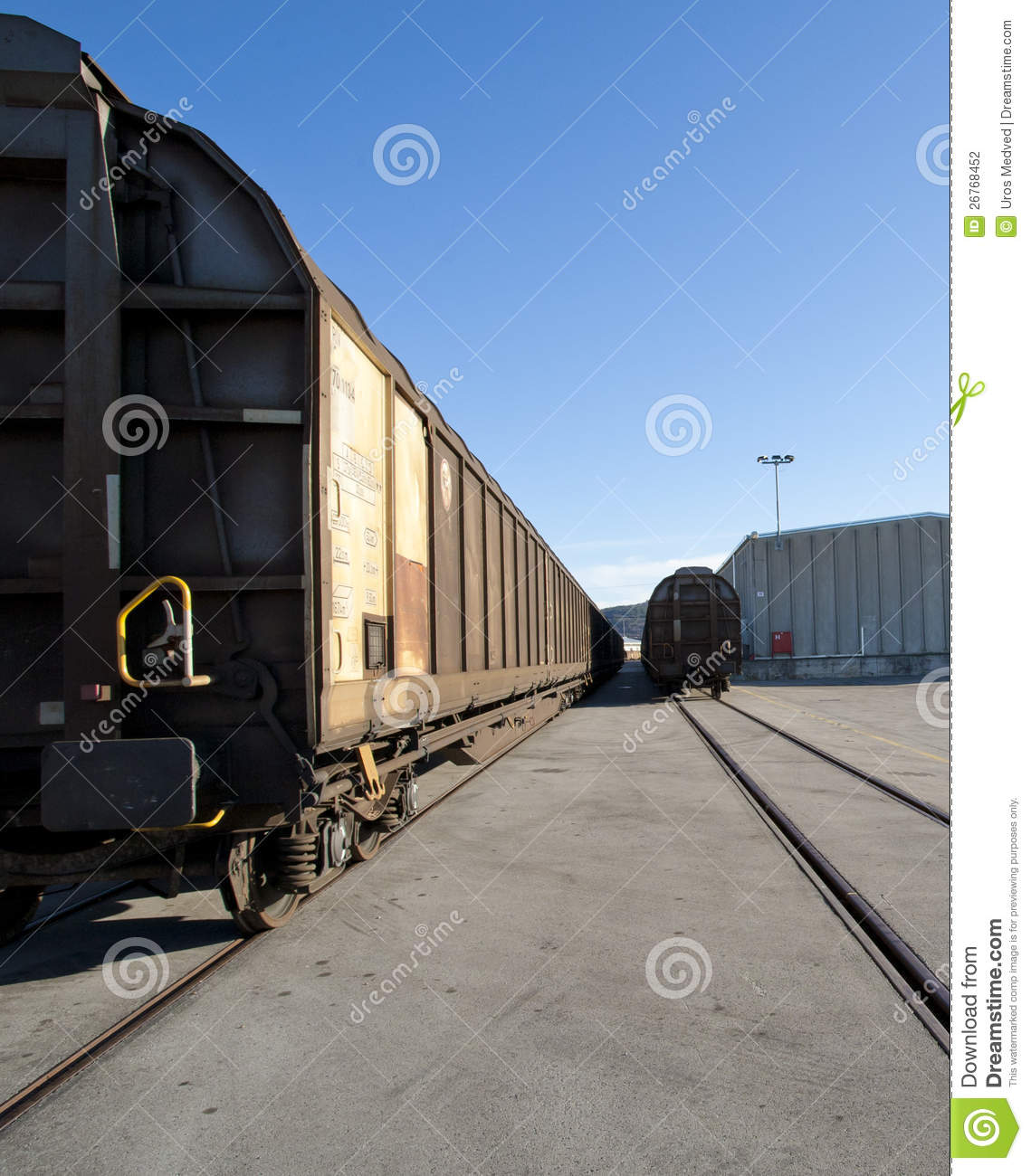 Cargo Train Stock Photography   Image  26768452