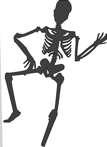 Dancing Skeleton Clip Art At Clker Com   Vector Clip Art Online