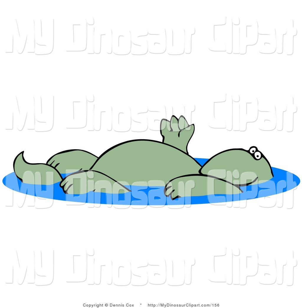 Float Clipart Clipart Of A Relaxed Green