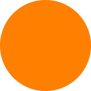 Glossy Orange Circle Icon Clip Art At Clker Com   Vector Clip Art    