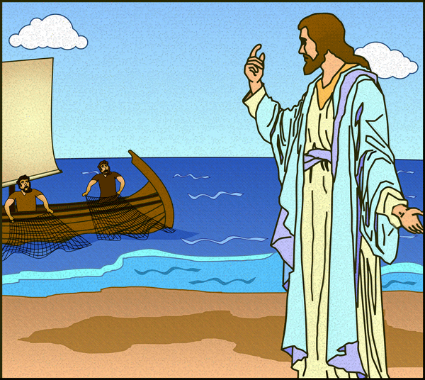Jesus Calls Common Fishermen To Become Fishers Of Men