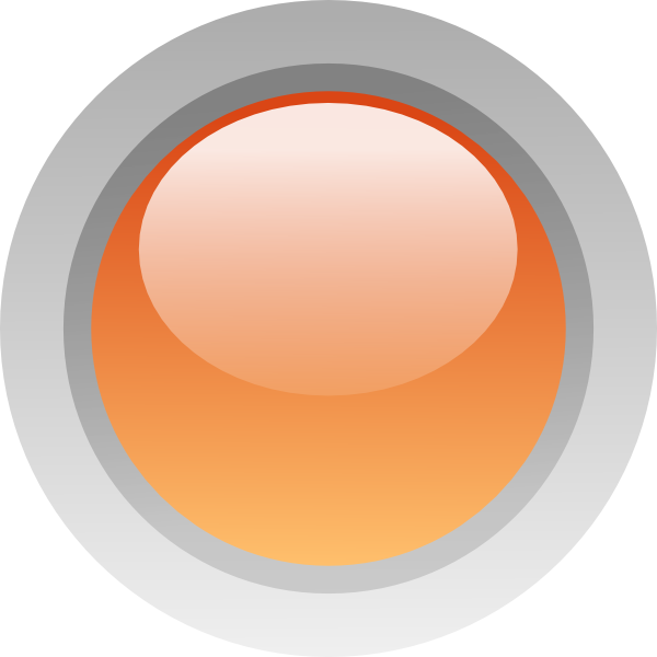 Led Circle  Orange  Clip Art At Clker Com   Vector Clip Art Online