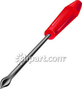 Phillips Head Screwdriver   Royalty Free Clipart Picture