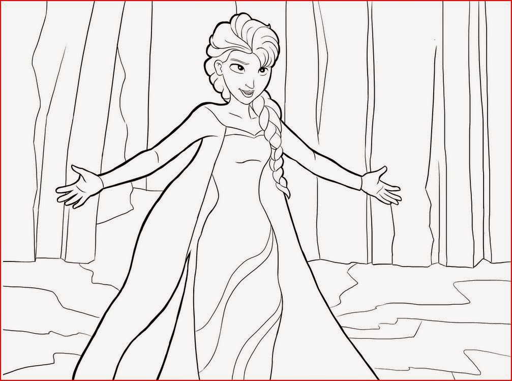 Princess Elsa Coloring Filminspector Com