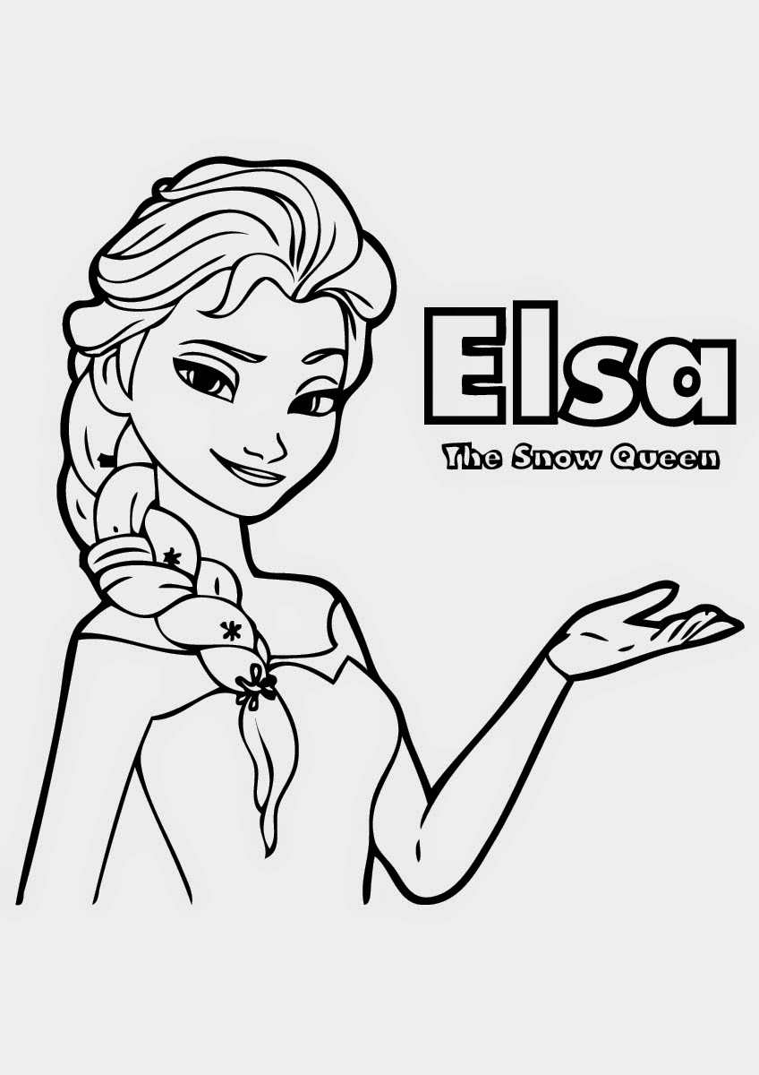 Princess Elsa Coloring Filminspector Com