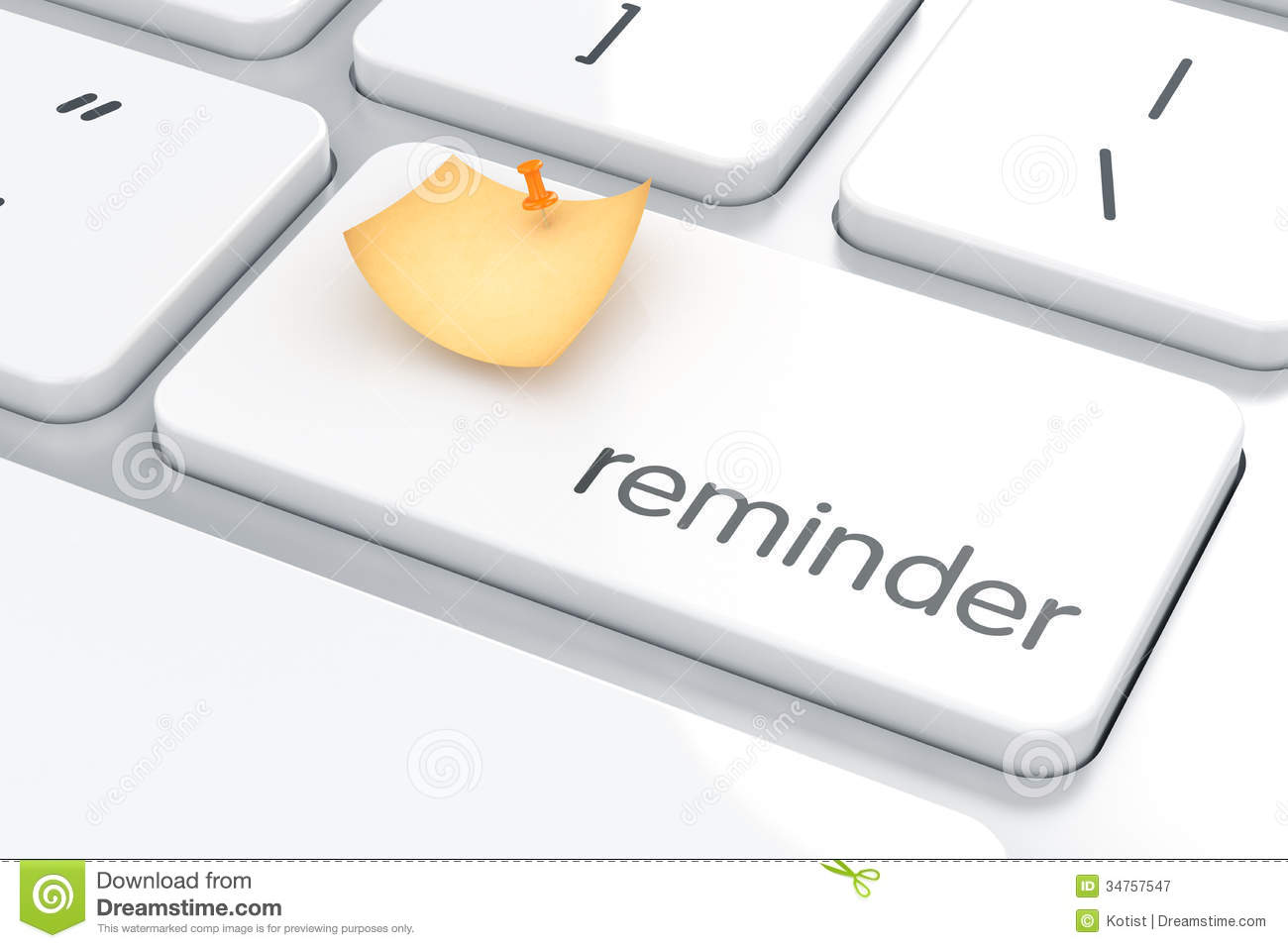 Reminder Concept Royalty Free Stock Photography   Image  34757547