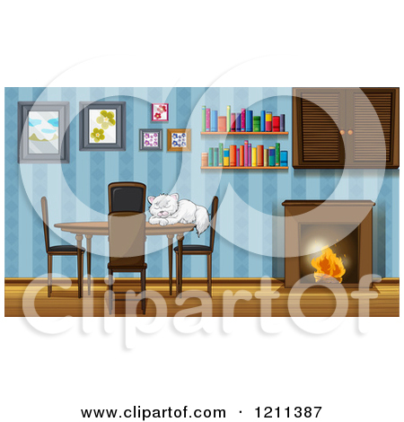 Royalty Free  Rf  Fireplace Clipart   Illustrations  2
