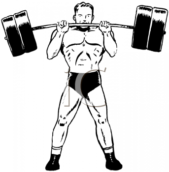 Royalty Free Weightlifting Clip Art Sport Clipart