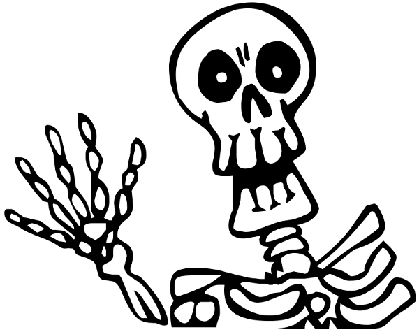 Skeleton Clip Art Skeleton Howdy Png