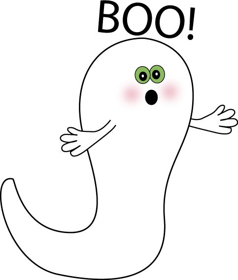 Boo Ghost Clip Art Image   Cute Ghost Trying To Be Scary  This Ghost