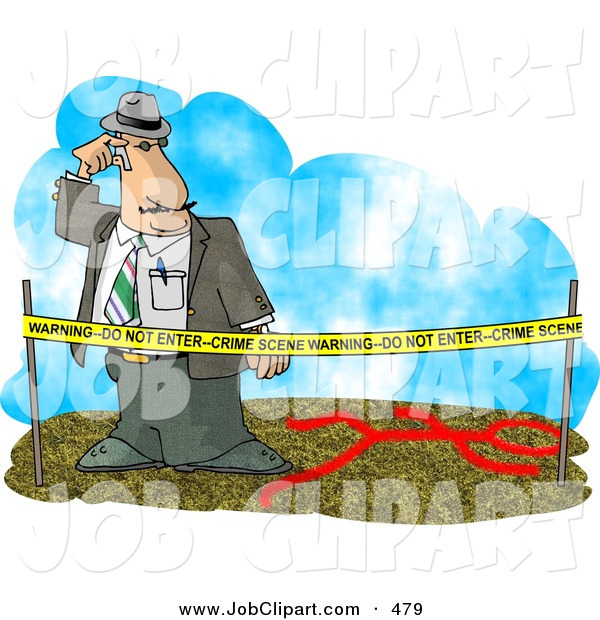 Crime Scene Investigator Clip Art