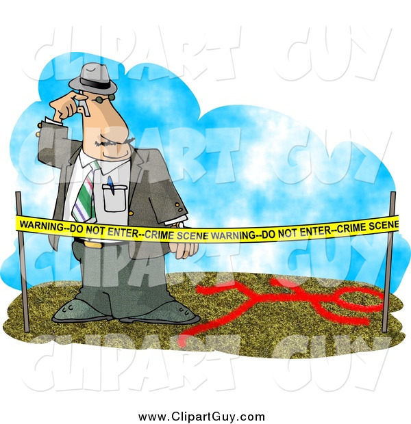 Crime Scene Investigator Clip Art