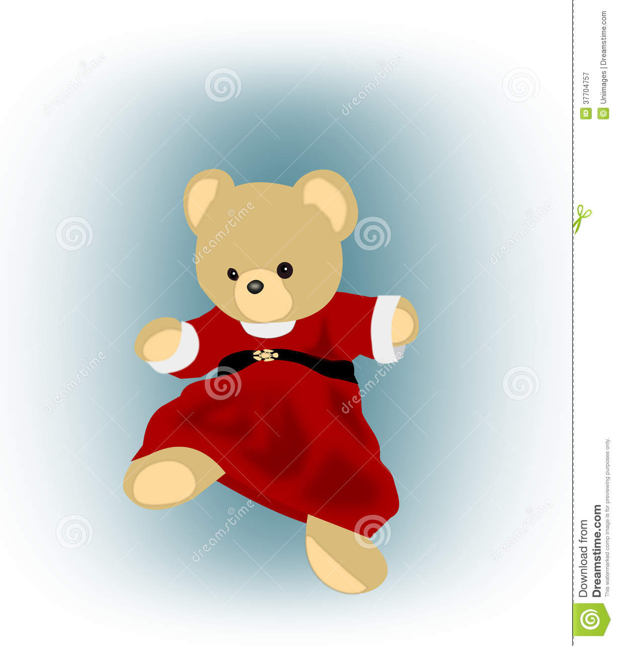 Dancing Teddy Bear Royalty Free Stock Photography   Image  37704757