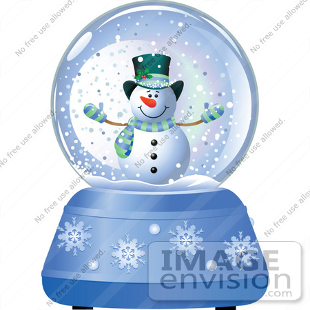 Free Christmas Clip Art Snow Globe   New Calendar Template Site