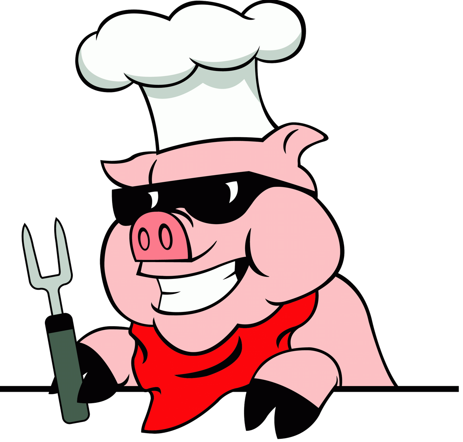 Free Clip Art   Pig   Barbeque   Clipart Best