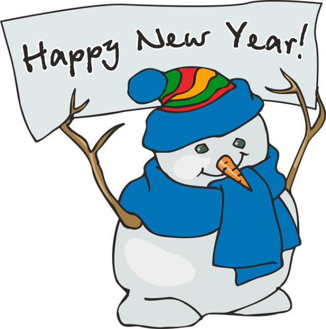 Happy New Year Snowman Png   Dixie Allan