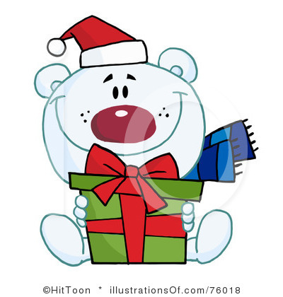 Holiday Polar Bear Clip Art   Clipart Panda   Free Clipart Images