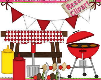 Popular Items For Grilling Clip Art On Etsy