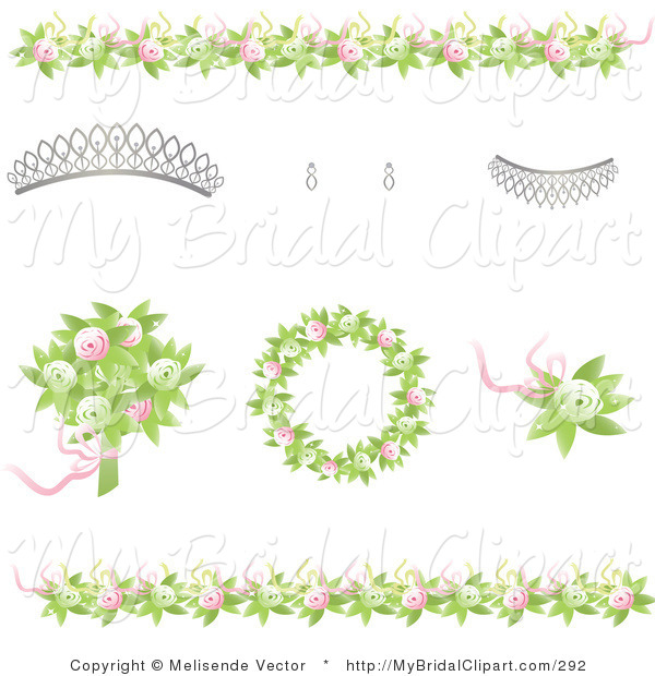 Royalty Free Bridal Clip Art Of Bridal Design Elements Of