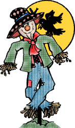 Scarecrow Bordered Background Set