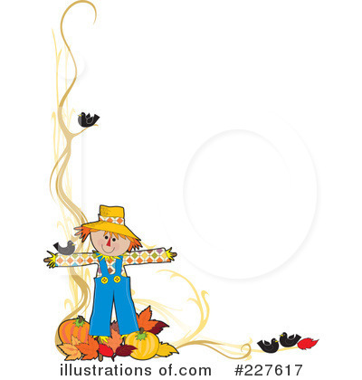 Scarecrow Clipart  227617   Illustration By Maria Bell
