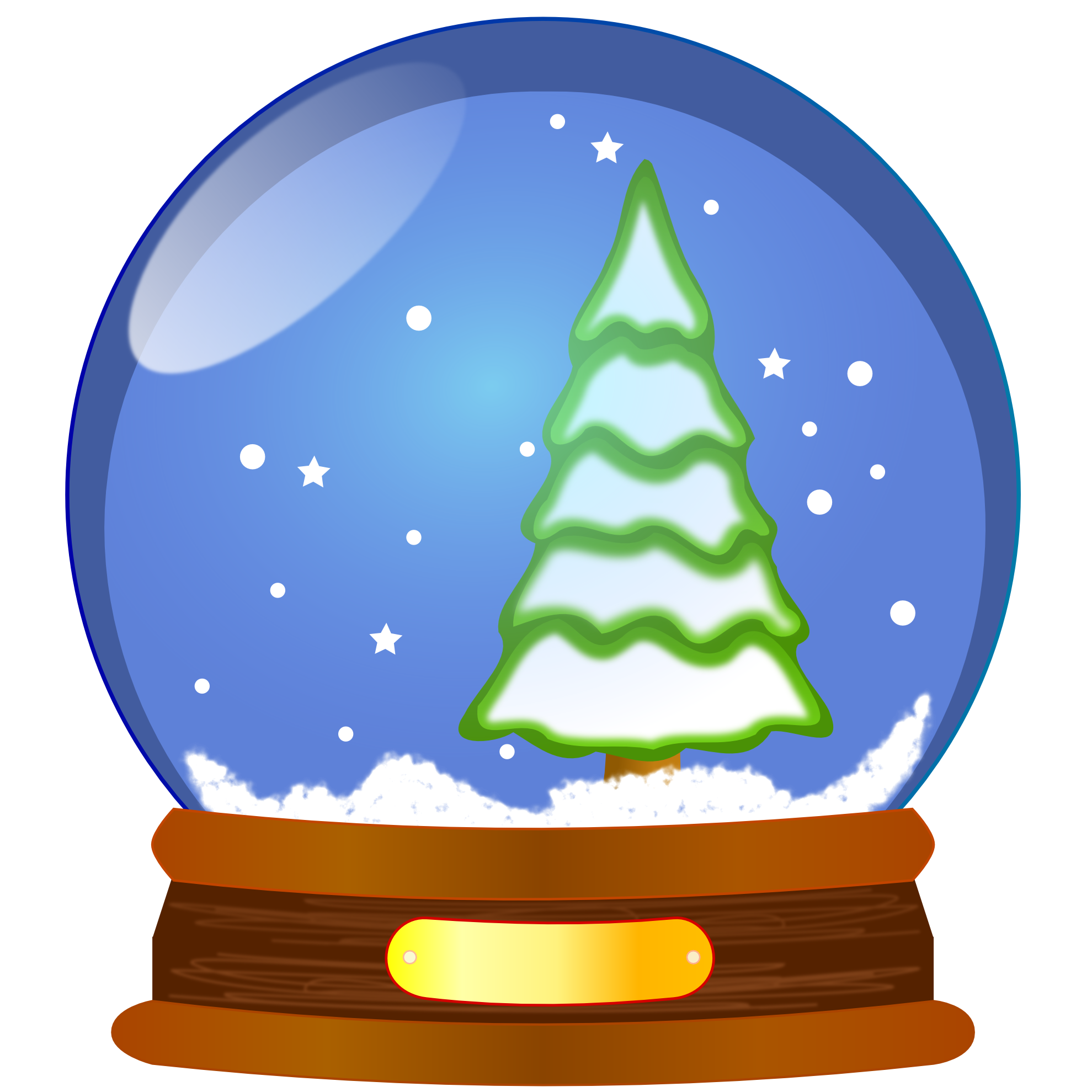 Snow Globe Xmas Tree Christmas Svg Xochi Info