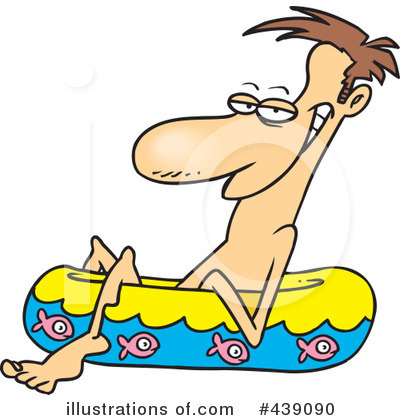 Swimming Clipart  439090 By Ron Leishman   Royalty Free  Rf  Stock